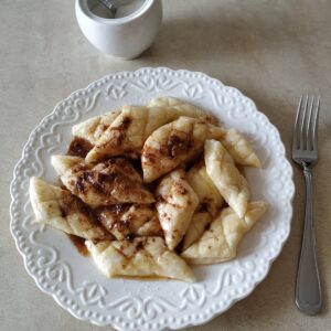 leniwe pierogi