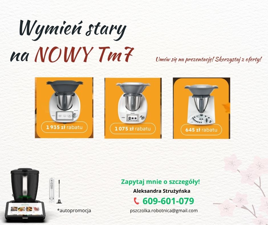 thermomix raty 0% wymień stary thermomix na nowy wymiana thermomixa gdańsk trójmiasto
