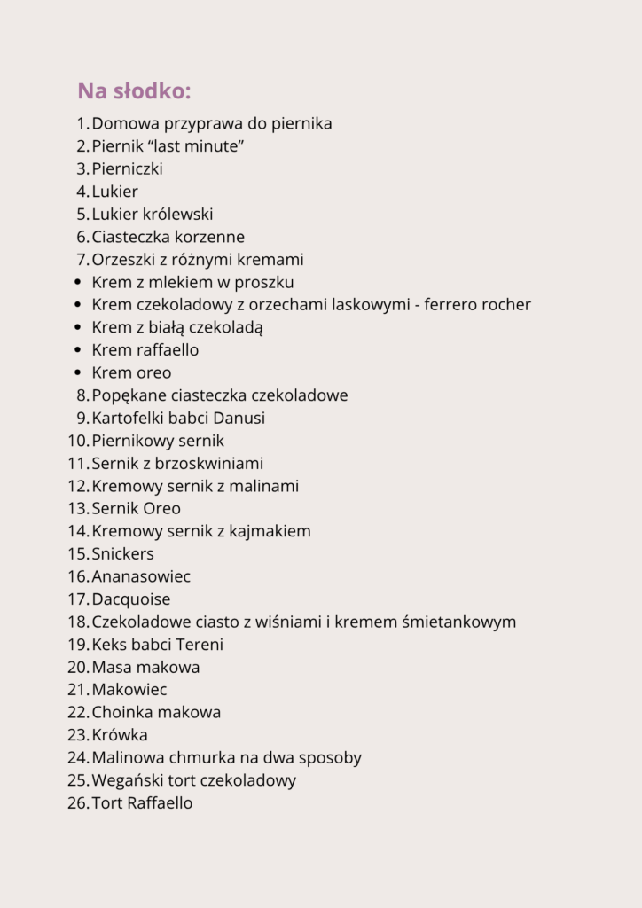 Proste święta wg Pszczółki ebook kulinarny pszczolka robotnica pszczółka robotnica